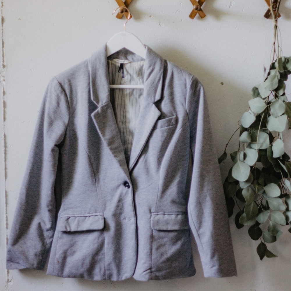 Casual grey sports jacket